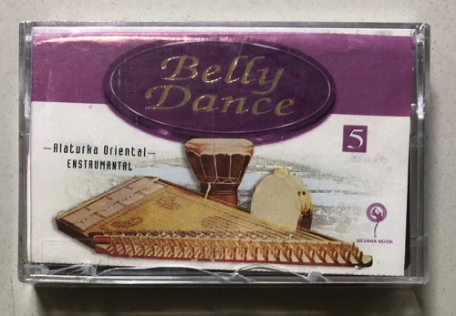 Belly Dance Alaturka Oriental Enstrumantal 5 Kaset (Jelatinli Sıfır Orijnal Dönem Baskı Kaset)