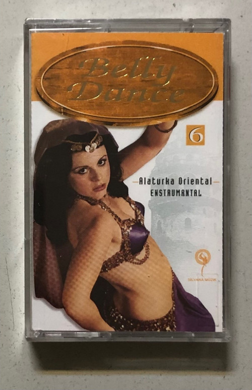 Belly Dance Alaturka Oriental Enstrumantal 6 Kaset (Jelatinli Sıfır Orijnal Dönem Baskı Kaset)