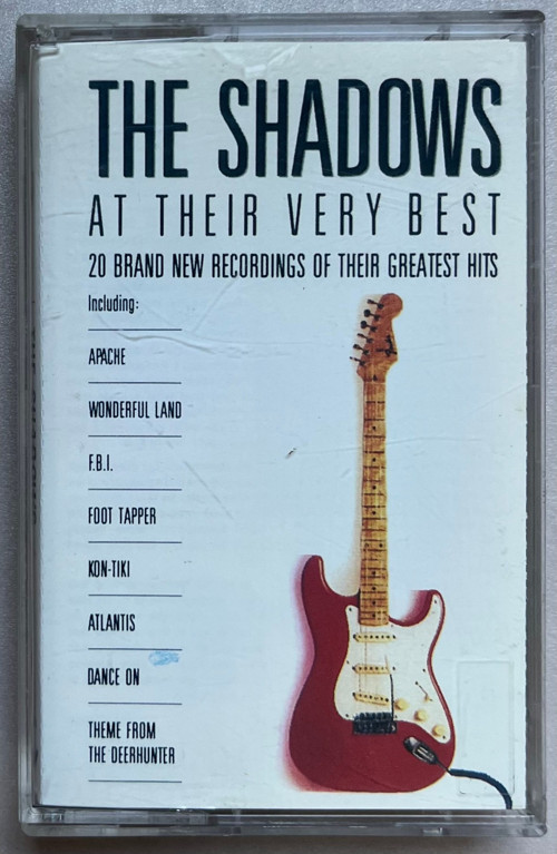 The Shadows At Their Very Best Kaset (Orijinal Dönem Baskı Kaset)
