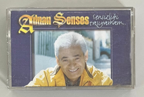 Adnan Şenses 97 Sensizliği Taşıyamam Kaset (Orijinal Dönem Baskı Kaset)