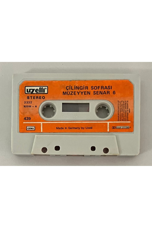 Müzeyyen Senar 6 Çilingir Sofrası Sadece Kasettir Kartonet Yoktur (Orjnal Dönem Uzelli Baskı Kaset)