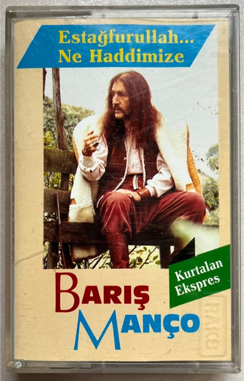 Barış Manço Kurtalan Ekspres Estağfurullah Ne Haddimize Kaset (Orijinal Dönem Baskı Kaset)