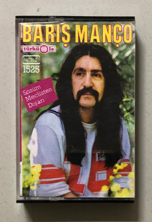 Barış Manço Sözüm Meclisten Dışarı Alman Türküola Baskı Kaset (Kartonet Fotokopidir)