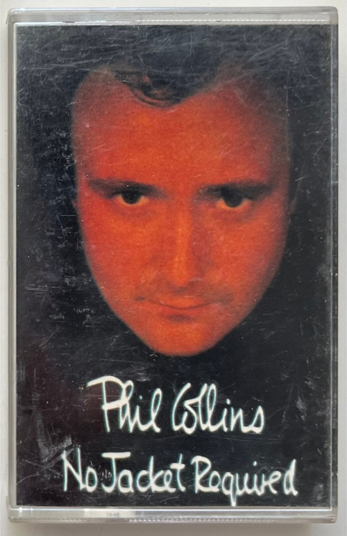 Phil Collins No Jacket Required Kaset (Orijinal Dönem Kağıt Baskı Kaset)