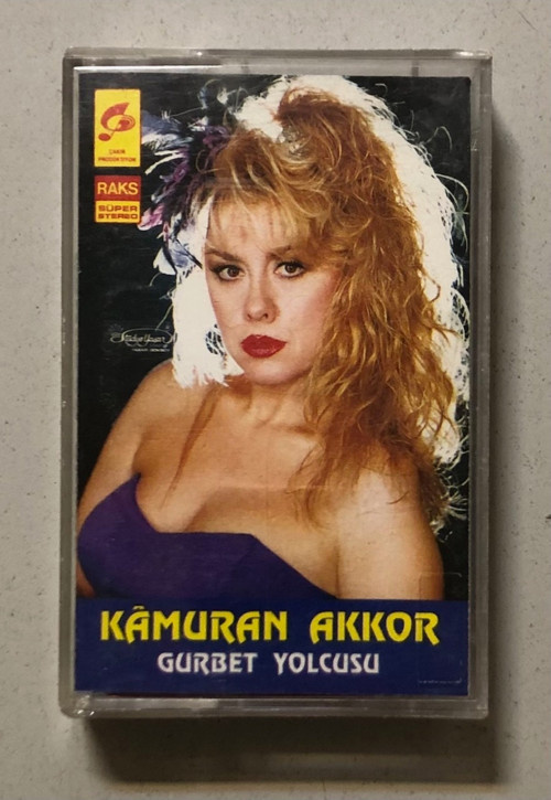 Kamuran Akkor Gurbet Yolcusu Kaset (Orijinal Dönem Kağıt Baskı Kaset)