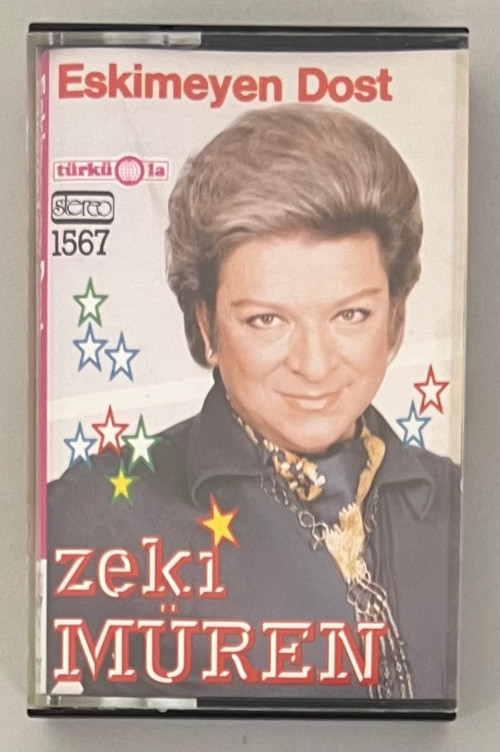Zeki Müren Eskimeyen Dost Türküola 567 Alman Baskı Kaset (Orijnal Dönem Alman Baskı Kaset)