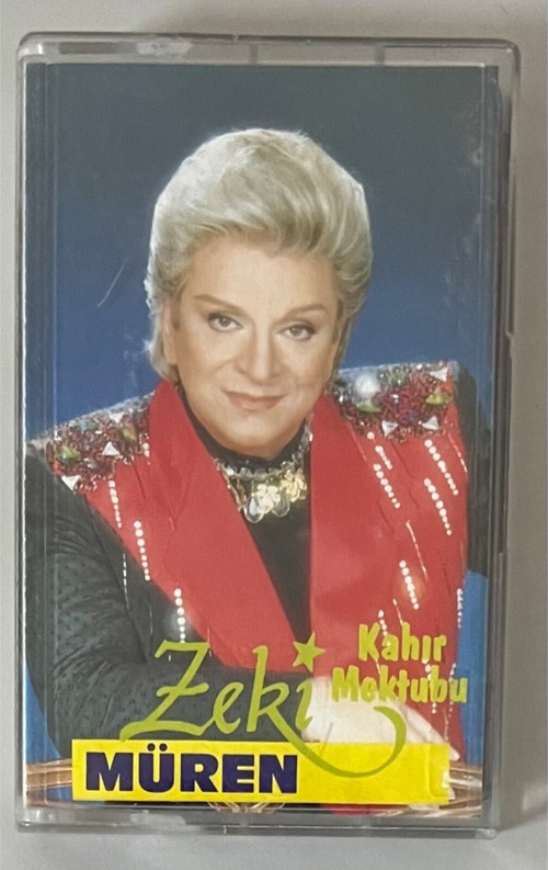 Zeki Müren Kahır Mektubu Kaset (Orjinal Dönem Baskı)