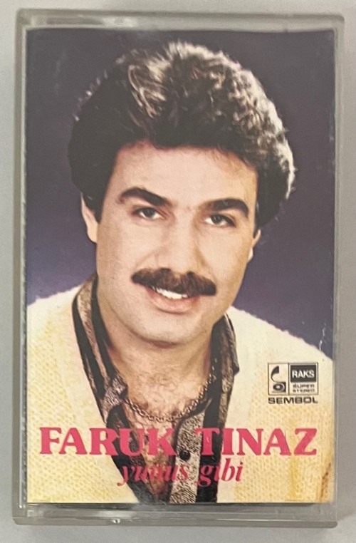 Faruk Tınaz Yunus Gibi Kaset (Orjinal Dönem Kağıt Baskı)