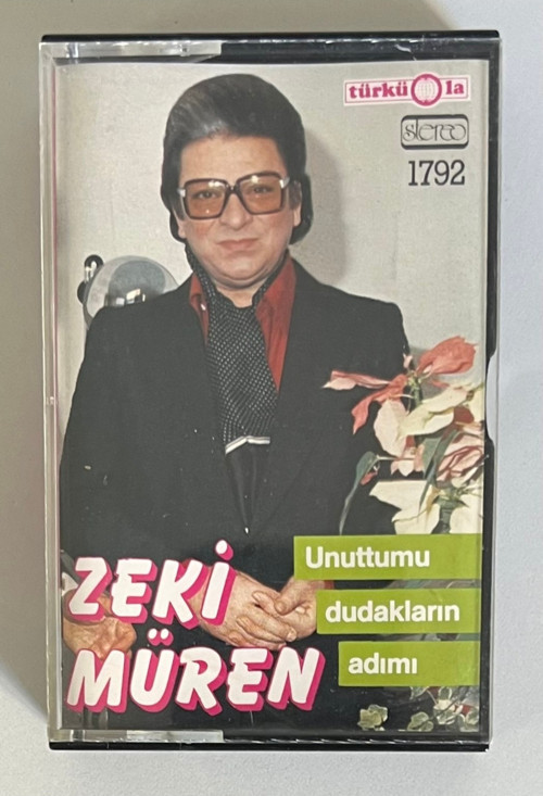 Zeki Müren Unuttumu Dudakların Adımı Türküola 1792 Alman Baskı Kaset (Orijinal Alman Baskı Kaset)