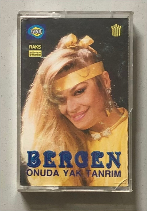 Bergen Onuda Yak Tanrım Kaset (Orjnal Dönem Kağıt Baskı Kaset)