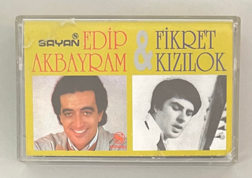 Edip Akbayram & Fikret Kızılok Kaset (Orijinal Dönem Baskı Kaset)