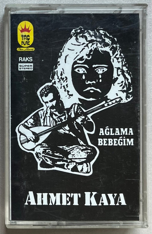 Ahmet Kaya Ağlama Bebeğim Kağıt Baskı Kaset