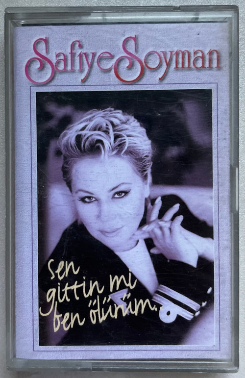 Safiye Soyman Sen Gittin Mi Ben Ölürüm Kaset (Orijinal Dönem Baskı Kaset)
