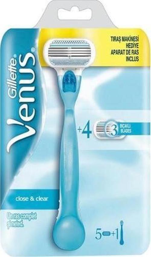 Gillette Venüs Classic Kadın Tıraş Bıçağı + 5 Yedek Başlık