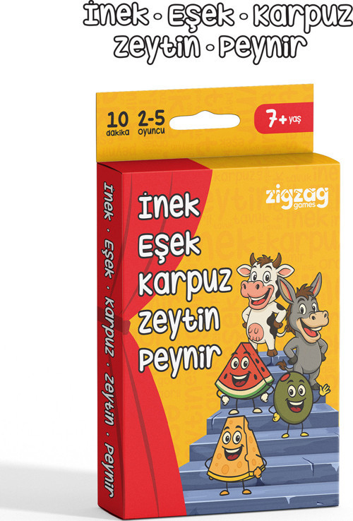 İnek Eşek Karpuz Zeytin Peynir – Eğlenceli Kart Oyunu