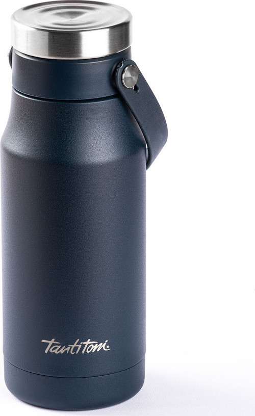 024-01-Lacivert Çift Katmanlı Termos Şişe 500Ml