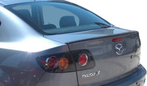 Mazda 3 Bagaj Üstü Spoiler Piano Black Uyumlu