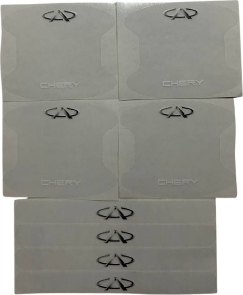 Chery Marka Logolu Oto Kapı Kolu Çizik Önleyici Yapışkan 8'Li Set