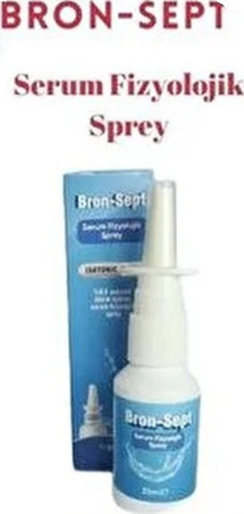 BRON-SEPT SERUM FİZYOLOJİK SPREY 25 ML