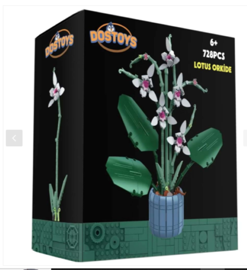 ÇİÇEK LEGO LOTUS ORKİDE 728 PCS