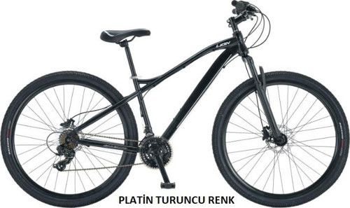 Lion 29 HD 17'' Platin Turuncu Renk Renk Dağ Bisikleti