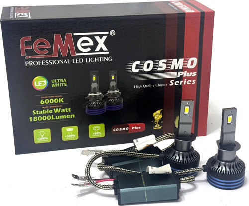 COSMO PLUS H1 Yeni Nesil Güçlendirilmiş Led Far Xenon Led Headlight