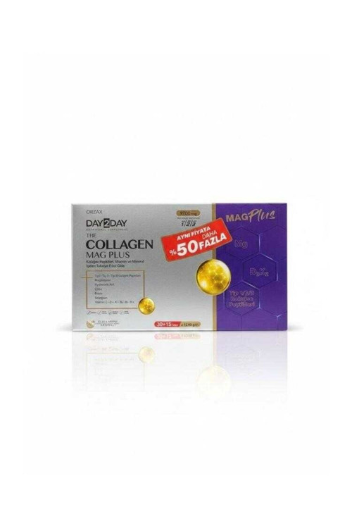 DAY2DAY Collagen Mag Plus 30+15 Saşe