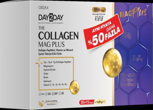 Day2Day Collagen Mag Plus 45 Saşe %50 Daha Fazla 850081345107