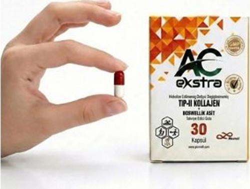 Plevneli AC Ekstra® Tip 2 Kolajen – Eklem Sağlığına Destek Glukozamin, Boswellik Asit İçeren Takviye