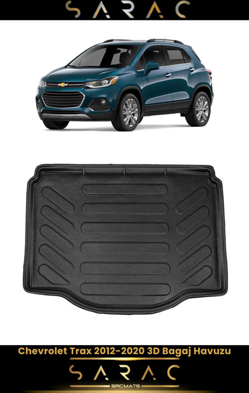 Chevrolet Trax 2019 Model Araca Özel 3D Bagaj Havuzu