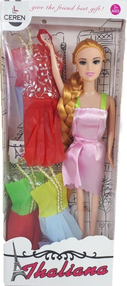Oyuncak Thalİana Kıyafetleri Değişen Bebek 050