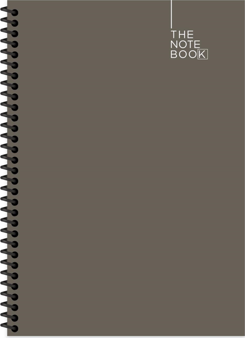 17x24Cm 120 Yaprak Çizgisiz Spiralli Sert Kapak Not Defteri The Notebook 410440-99