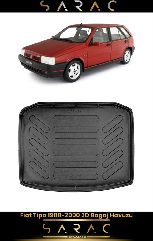 Fiat Tipo 1989 Model Araca Özel 3D Bagaj Havuzu