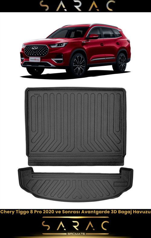 Chery Tiggo 8 Pro Avantgarde 2020 Model 3D Bagaj Havuzu