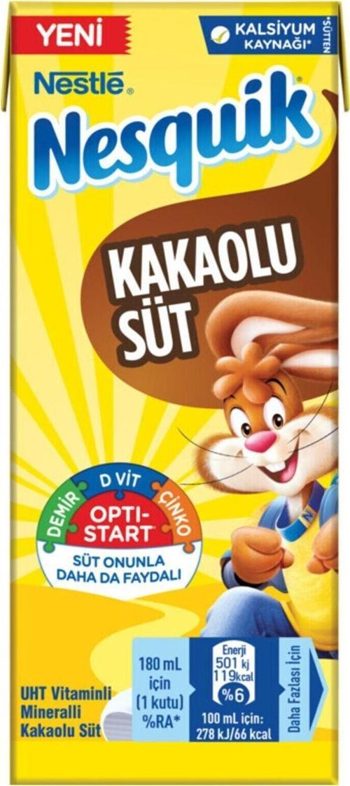 Nesquik Kakaolu Süt 180 ml