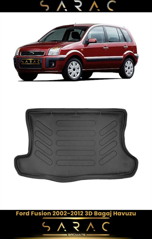 Ford Fusion 2003 Model Araca Özel 3D Bagaj Havuzu