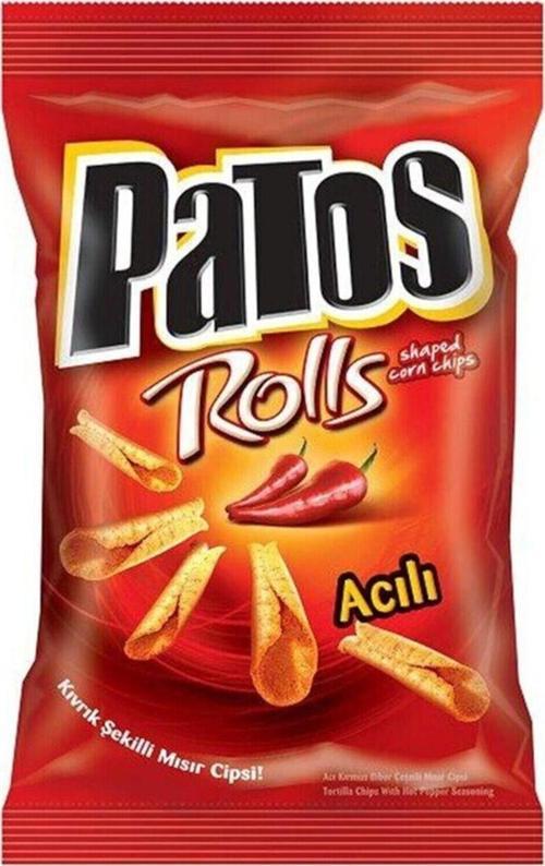 Rolls Acılı Mısır Çerezi Süper Boy 125gr