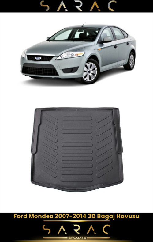 Ford Mondeo 2012 Model Araca Özel 3D Bagaj Havuzu