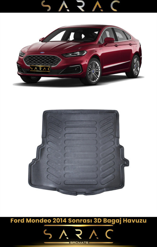 Ford Mondeo 2024 Model Araca Özel 3D Bagaj Havuzu