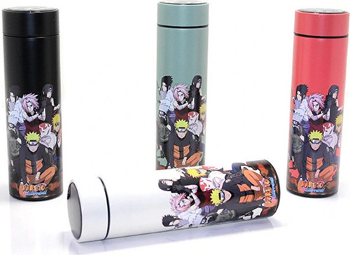 Anime Baskılı Digital Göstergeli Termos 500 ml Liv1819