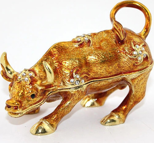 Swaroski Taşlı Tekli Boğa Liv385