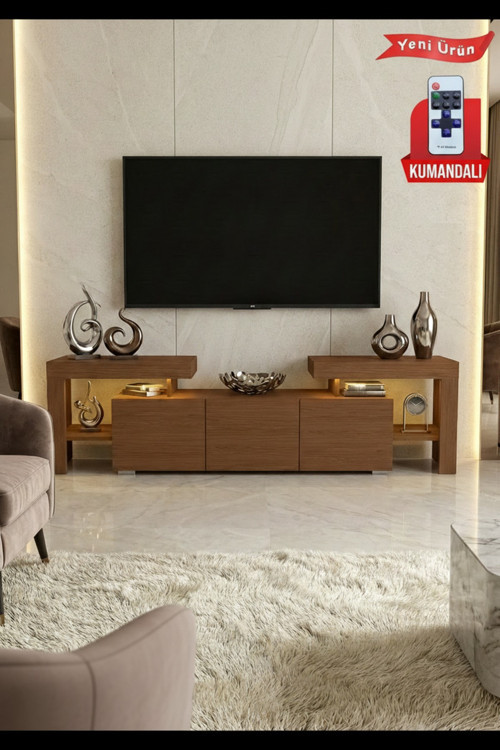 BURC LEDLİ TV ÜNİTESİ 200 CM