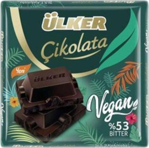 Vegan Bitter Kare Çikolata 60 gr