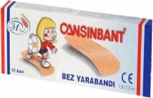 Cansın Yara Bandı 1 Kutu (10'lu)