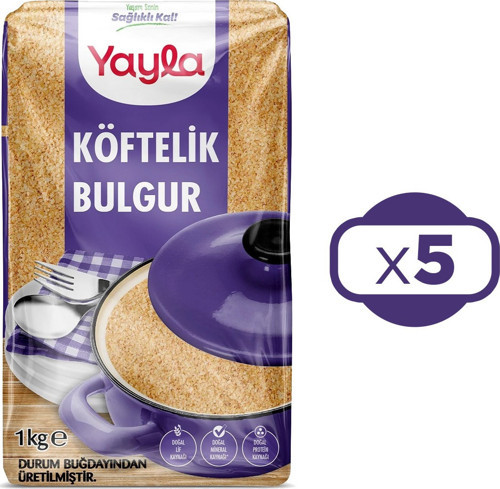 Köftelik Bulgur 1 kg x 5 Adet