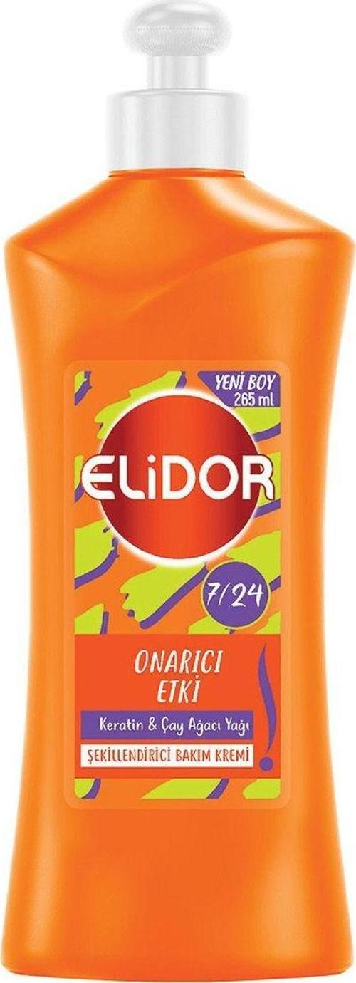 7/24 Şekillendirici Saç Bakım Kremi Onarıcı Etki Keratin & Çay Ağacı Yağı 265 ml