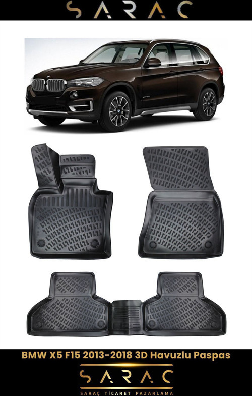 Bmw X5 F15 2018 Model 3D Havuzlu Paspas