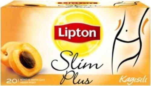 Slim Plus Kayısılı Bardak Poşet Bitki Çayı 20'li 36 gr