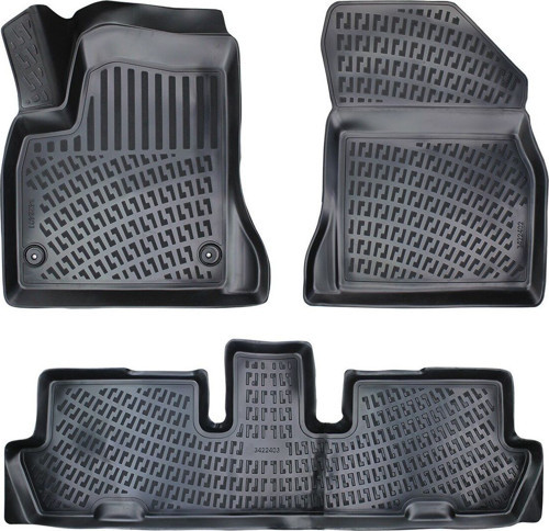 Citroen C4 Grand Picasso 7 Koltuk 2006-2013 3D Havuzlu Paspas