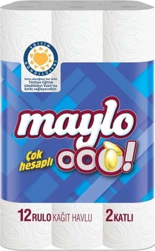Kağıt Havlu Çift Katlı 12 Rulo